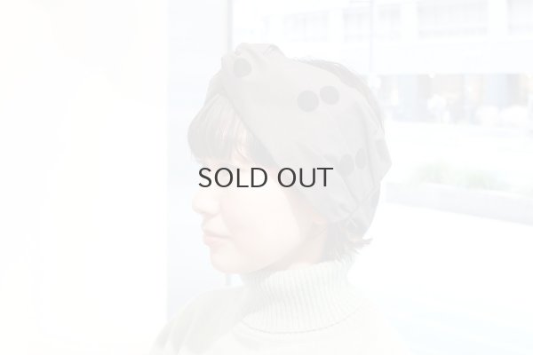 画像11: 3 ET DEMI original dot hairturban