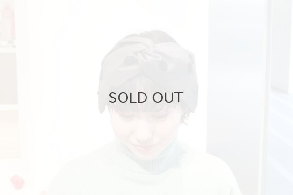画像10: 3 ET DEMI original dot hairturban