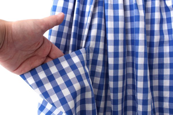 画像4: 3 ET DEMI original gingham check skirt (BL)