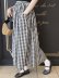 画像18: 3 ET DEMI original gingham check skirt (BK) (18)