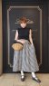 画像11: 3 ET DEMI original gingham check skirt (BK) (11)