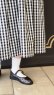 画像15: 3 ET DEMI original gingham check skirt (BK) (15)