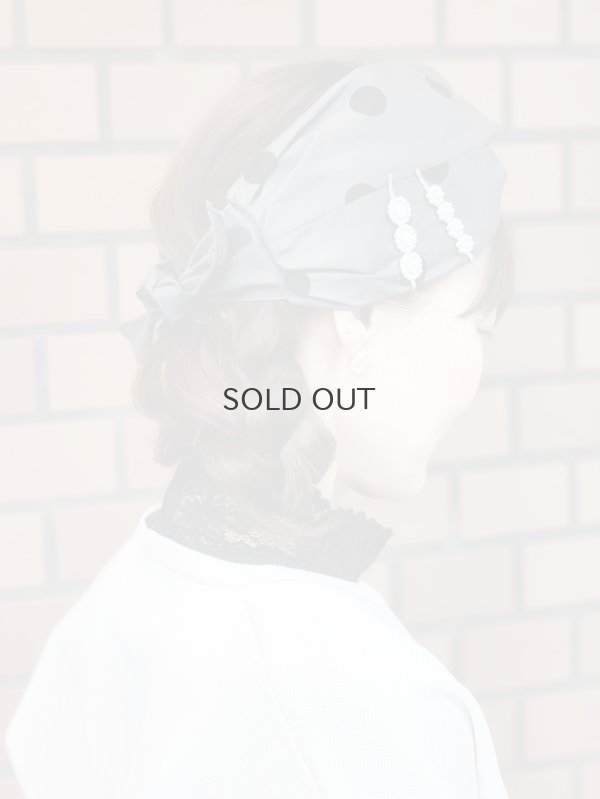 画像9: 3 ET DEMI original dot hairturban