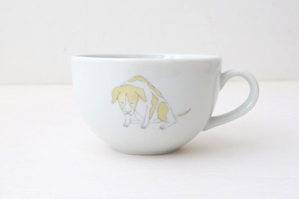 画像2: Remake CUP&SOUCER / piece of old tales 犬と肉