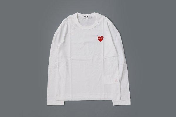 画像2: 【Women's】 PLAY LONG SLEEVE T-SHIRT RED HEART 