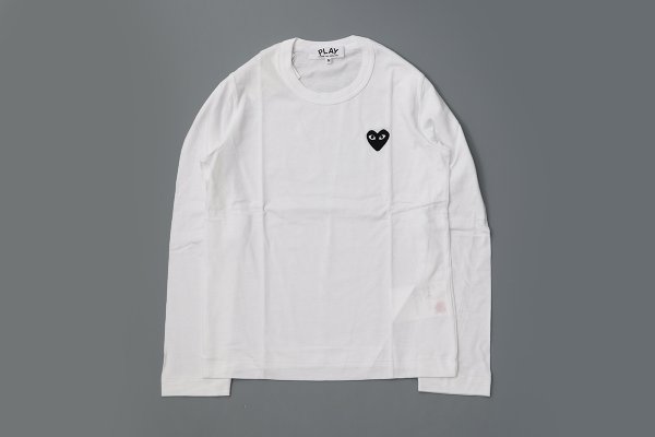 画像2: 【Women's】 PLAY LONG SLEEVE T-SHIRT BLACK HEART 