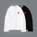 【Women's】 PLAY LONG SLEEVE T-SHIRT RED HEART