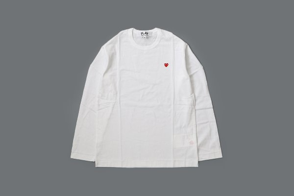 画像2: 【Men's 】 PLAY LONG SLEEVE T-SHIRT SMALL RED HEART 