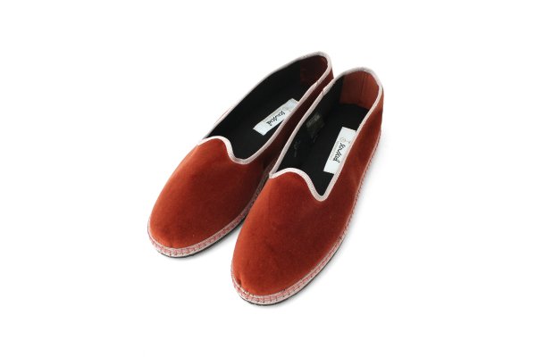 画像1: ベルベット TRAGARA (04 MARRON×ROSE PINK)