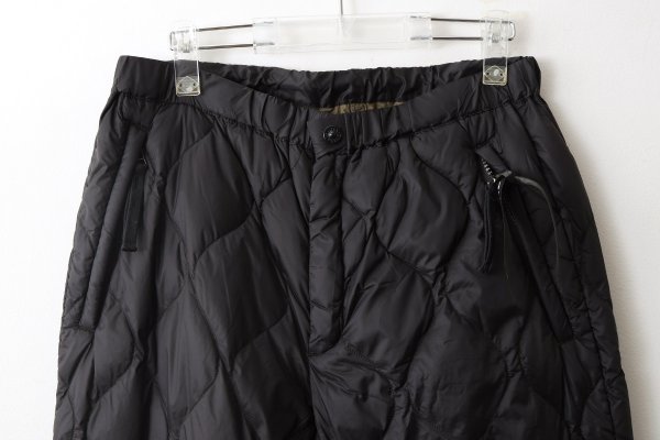 画像3: ミリタリー ダウンパンツ-ソフトシェル (TAION-131LSML-1:BK)