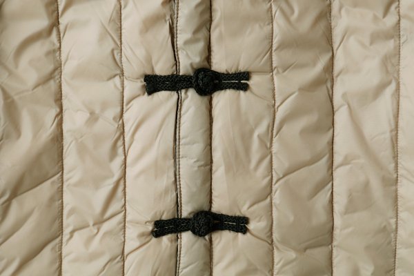 画像6: JPSP チャイナボタン ダウンベスト (TAION-V01JS:BG×BK)