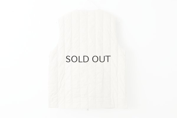 画像2: JPSP チャイナボタン ダウンベスト (TAION-V01JS:BG×BK)