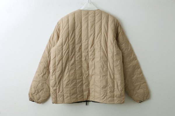 画像2: JPSP チャイナボタン ダウンジャケット (TAION-JK01JS:BG×BK)