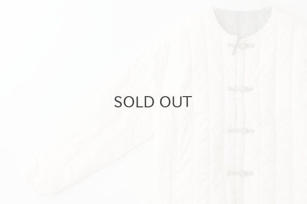 画像8: JPSP チャイナボタン ダウンジャケット (TAION-JK01JS:OF×SG)