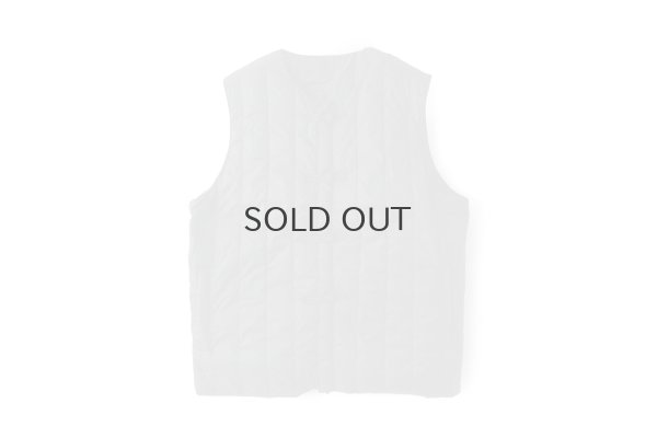 画像1: JPSP チャイナボタン ダウンベスト (TAION-V01JS:BK×BK)