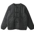 JPSP チャイナボタン ダウンジャケット (TAION-JK01JS:BK×BK)