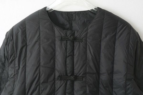 画像3: JPSP チャイナボタン ダウンジャケット (TAION-JK01JS:BK×BK)