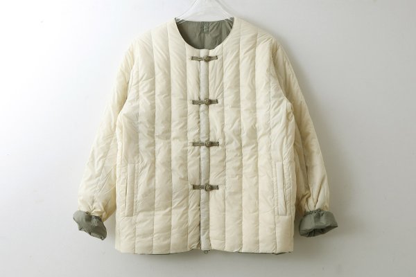 画像3: JPSP チャイナボタン ダウンジャケット (TAION-JK01JS:OF×SG)