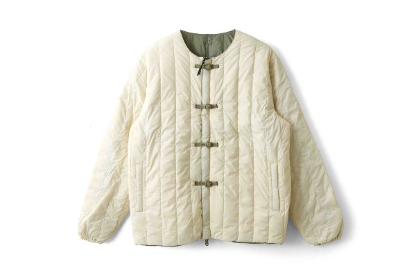 画像1: JPSP チャイナボタン ダウンジャケット (TAION-JK01JS:OF×SG)
