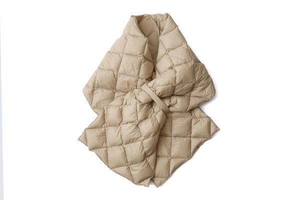 画像1: シティ リバーシブル ダウンストール (TAION-R201CI2-STL:GBG)