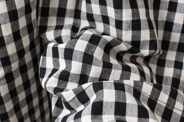 画像10: ギンガムチェック Vネックドレス