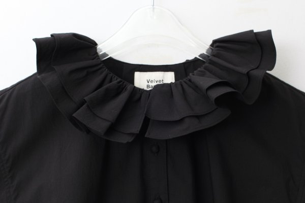 画像3: 大森伃佑子×3 ET DEMI ブラウス (BK)