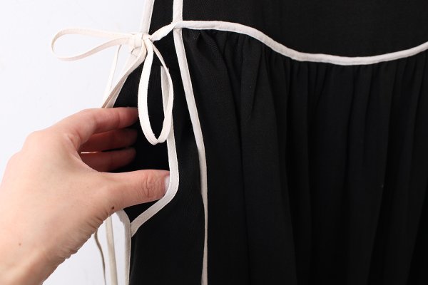 画像7: 大森伃佑子×3 ET DEMI エプロンワンピース (BK)