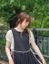 画像25: 大森伃佑子×3 ET DEMI エプロンワンピース (BK) (25)