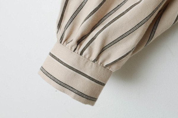 画像6: SALE‼︎15% SHAKER SHIRT O.P. Brushed Stripe (BG)