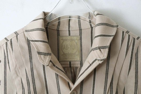 画像4: SALE‼︎15% SHAKER SHIRT O.P. Brushed Stripe (BG)