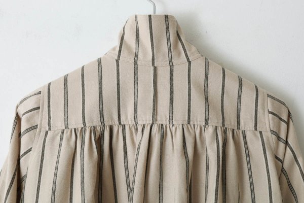 画像10: SALE‼︎15% SHAKER SHIRT O.P. Brushed Stripe (BG)