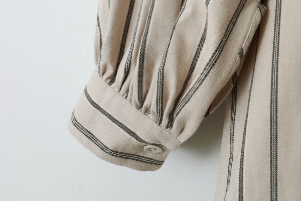 画像12: SALE‼︎15% SHAKER SHIRT O.P. Brushed Stripe (BG)