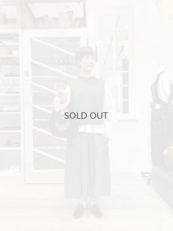 画像13: COTTON CASHMERE KNIT VEST (AU75:IV)