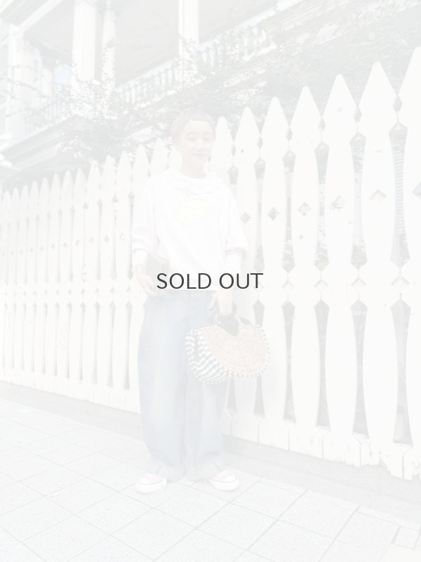 画像16: 【再入荷予約:1月中旬】30/-天竺 ティアードコットンレースプルオーバー (WH)