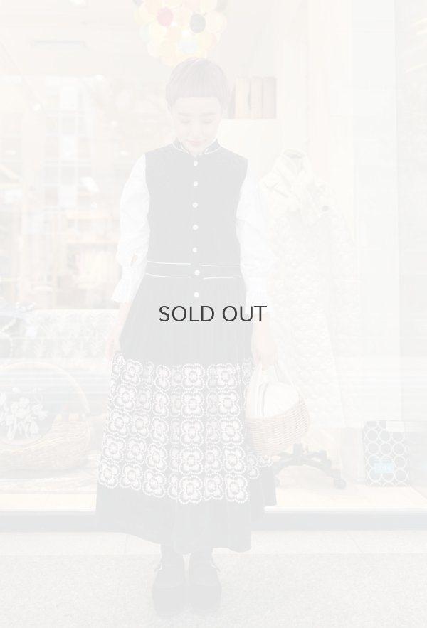 画像43: 別注!! 100/2 ブロードレースブラウス (WH)