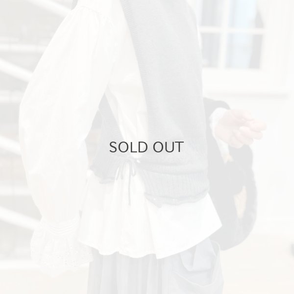 画像12: COTTON CASHMERE KNIT VEST (AU75:IV)