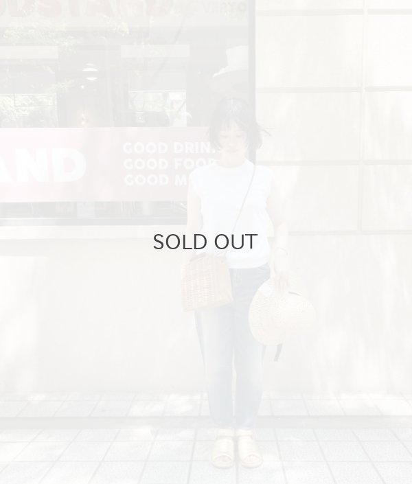 画像20: 40/2天竺 ノースリーブプルオーバー (6346:BK)