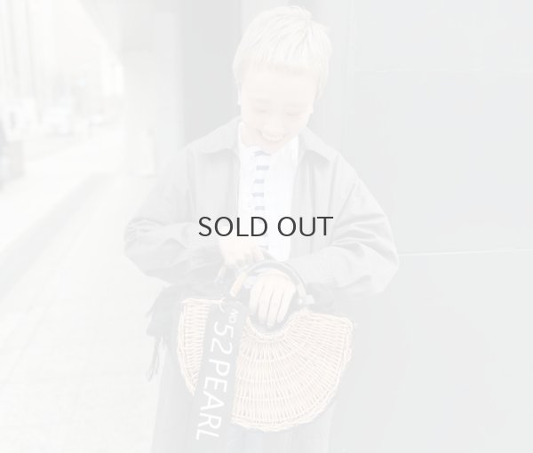 画像15: カゴ袋 キャンバス・扇トート (BK)