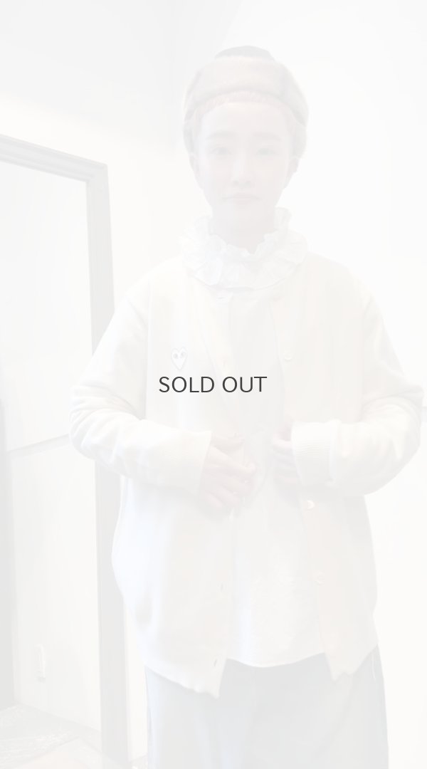 画像26: ワッシャータイプライター フリルカラーシャツ (WH)