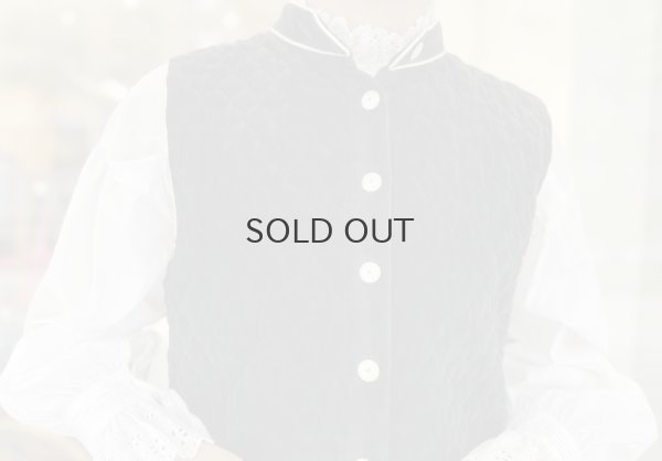 画像44: 別注!! 100/2 ブロードレースブラウス (WH)