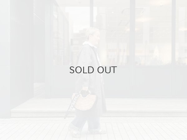 画像16: カゴ袋 キャンバス・扇トート (BK)