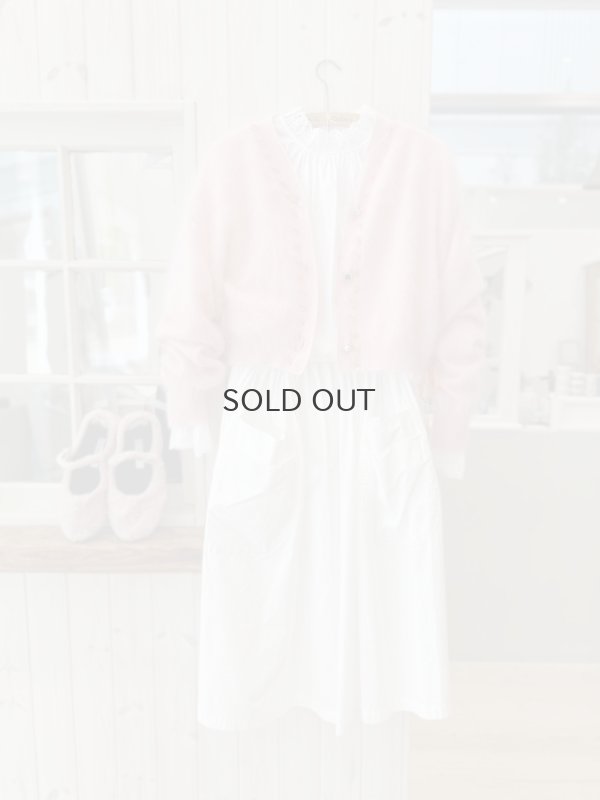 画像30: 別注!! 100/2 ブロードレースブラウス (WH)