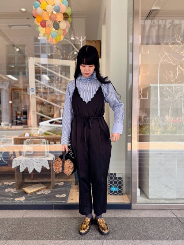 画像50: 別注!! Powder satin オールインワン (BK)