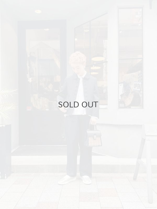 画像37: ウールギャバ 丸襟ジャケット (NV)