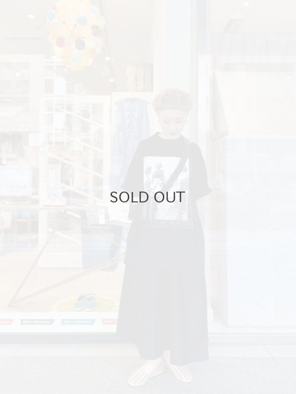 画像21: オーガニック・コットン・プリント Big T-shirt  (55508:BKGY)