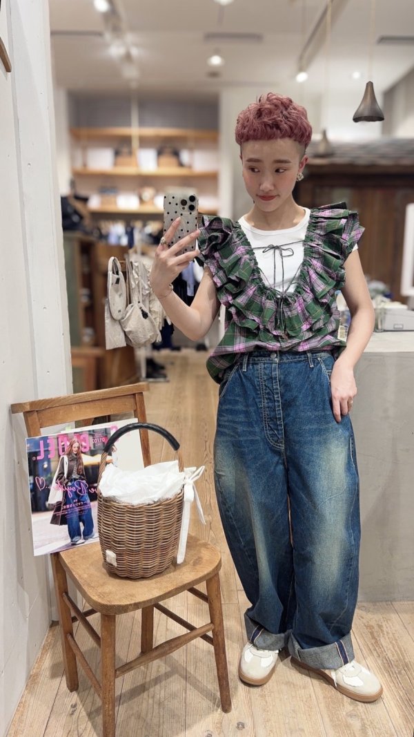 画像25: every day バルーンワイドデニム DN4594 (BL)