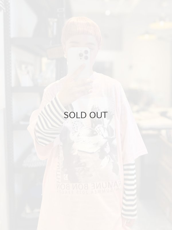 画像22: オーガニック・コットン・プリント Big T-shirt  (55508:WHBL)