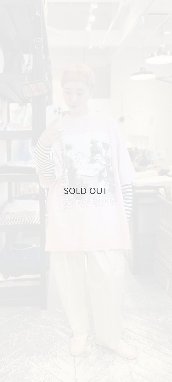 画像22: オーガニック・コットン・プリント Big T-shirt  (55508:PKGY)