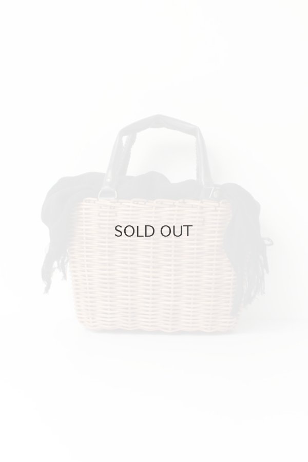 画像5: ブライドル・トート・バスケット・レザーハンドル (麻かぶせ/BK)