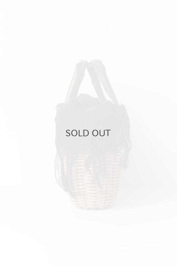 画像6: ブライドル・トート・バスケット・レザーハンドル (麻かぶせ/BK)